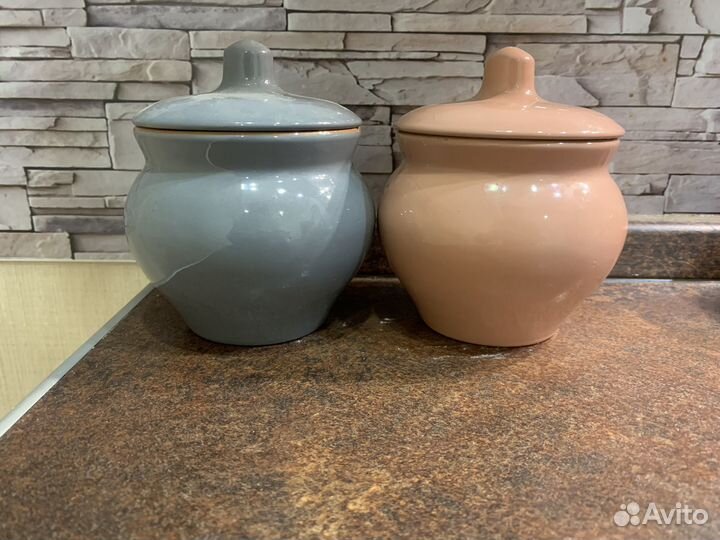 Керамические горшки для запекания