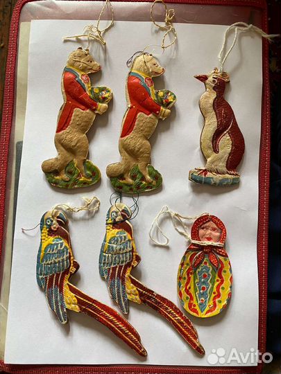 Елочные игрушки СССР