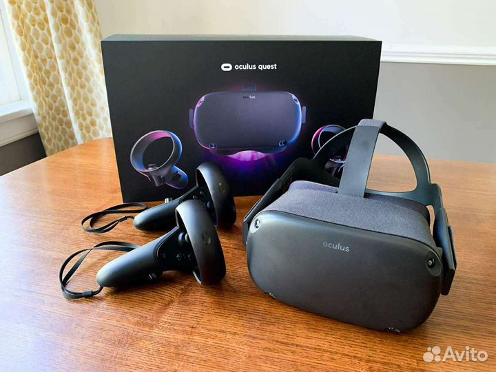 Беспроводной шлем VR Oculus Quest (+игры, VPN)