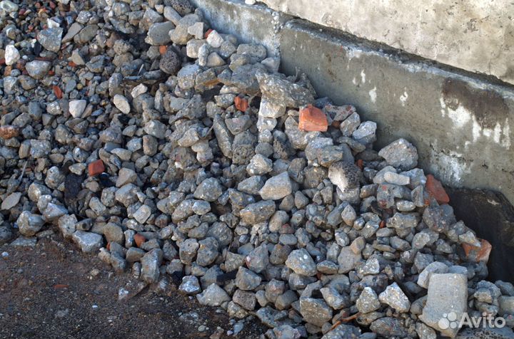 Дробленный бетон