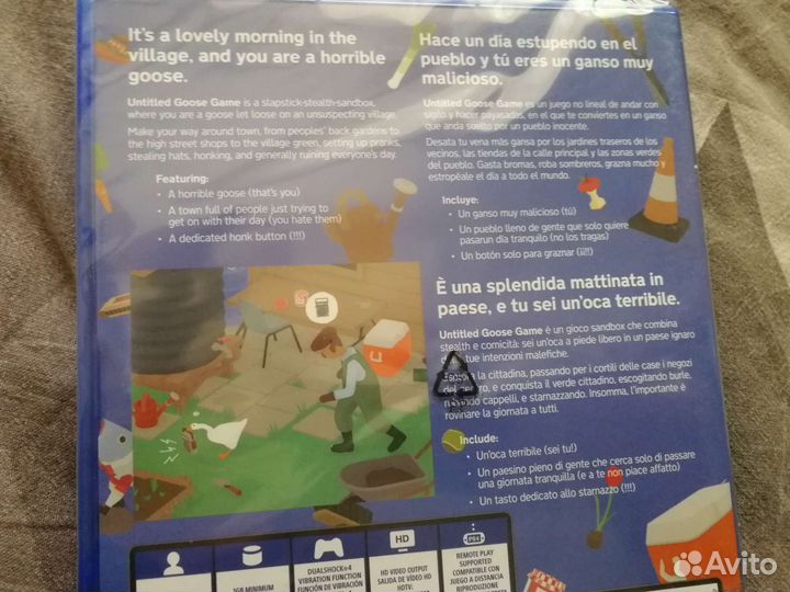 Игра Untitled Goose Game PS4