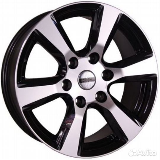 Диски Neo 805 7.5x18 6*139.7 ET25 DIA106.1 BFP Литой