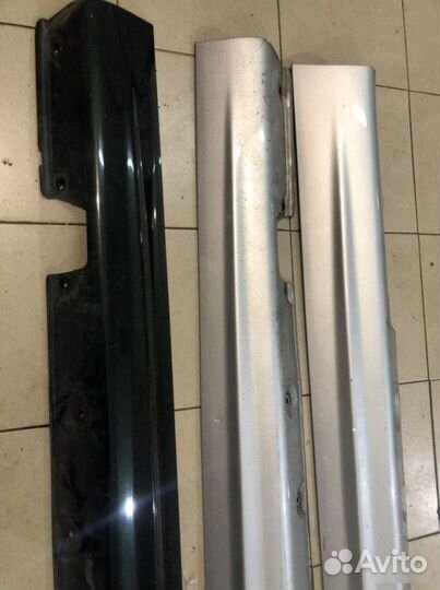 Накладки порогов Bmw 3 E46