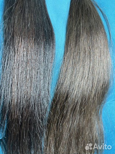 Волосы натуральные 47см тон 2