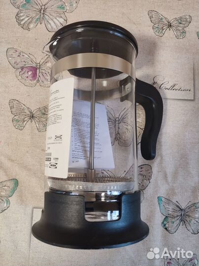 IKEA Кофе-пресс/заварочный чайник упхетта 1л икеа