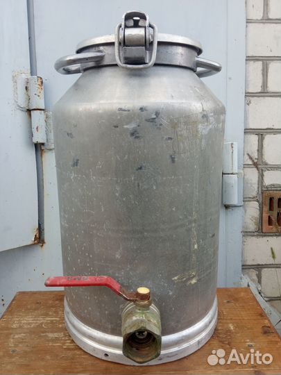 Фляга алюминиевая 20 литров для мёда