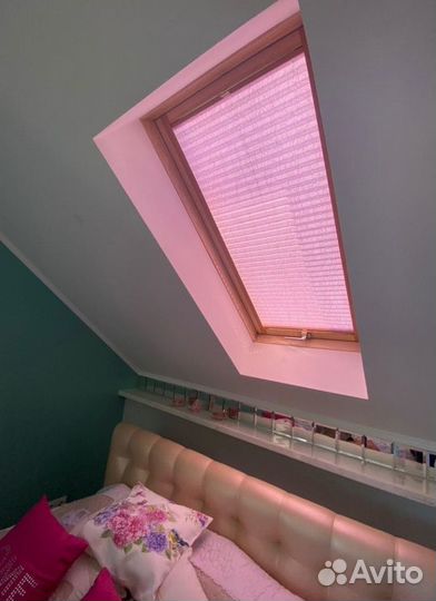 Шторы на мансардные окна