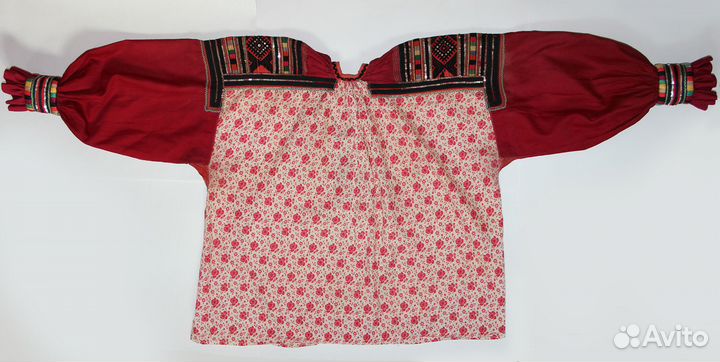 Старинная народная рубаха этнография дореволюционн