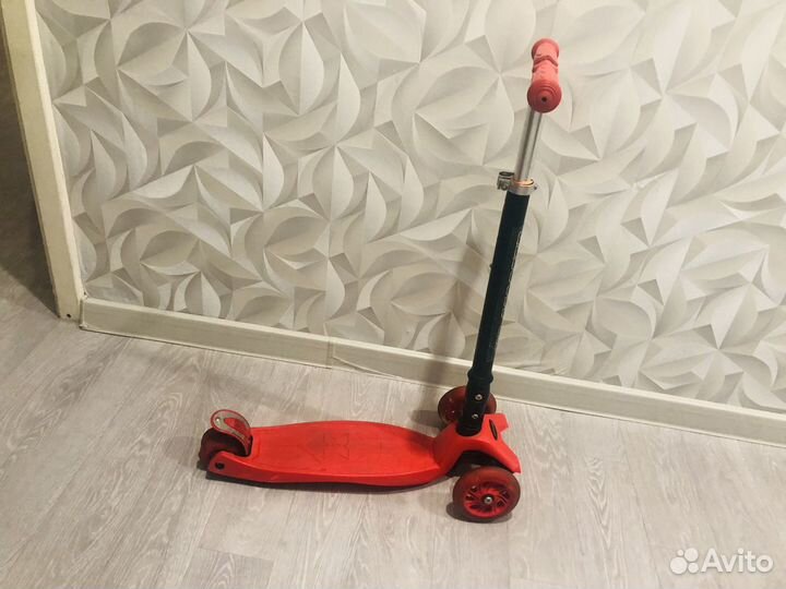 Самокат детский трехколесный бу