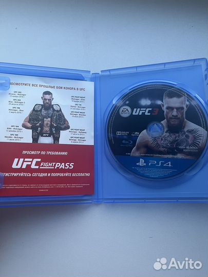 Игры на ps4 UFC 3, dualshock 4 геймпад