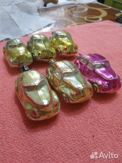 Машины ёлочные игрушки СССР