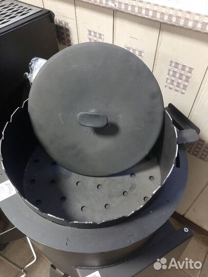 Пресс чугунный для гриля сковороды