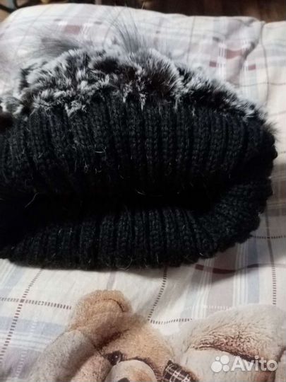 Шапка кролик