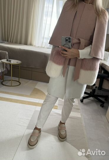 Пальто/жилет женское без рукавов