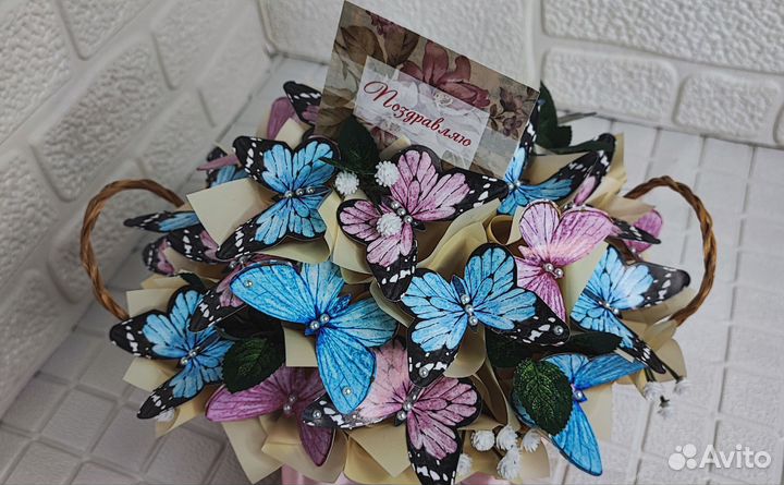 Парящие сердечки и бабочки, к любому празднику