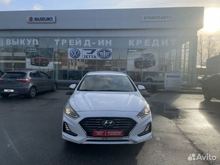 Hyundai Sonata 2.0 AT, 2018, 100 000 км