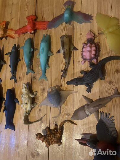 Игрушки животные деагостини