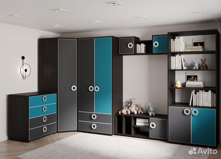 Детская комната Галактика