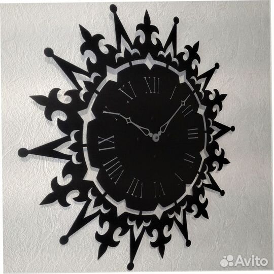 Часы лазерная резка по металлу