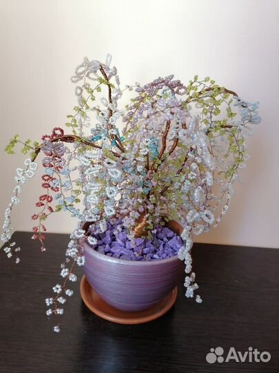 Дерево из бисера