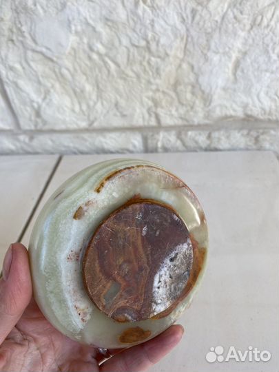 Вазочка и пепельница из оникса