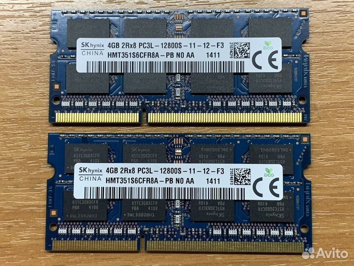 Память для ноутбука 4Gb DDR3L 1600MHz Hynix