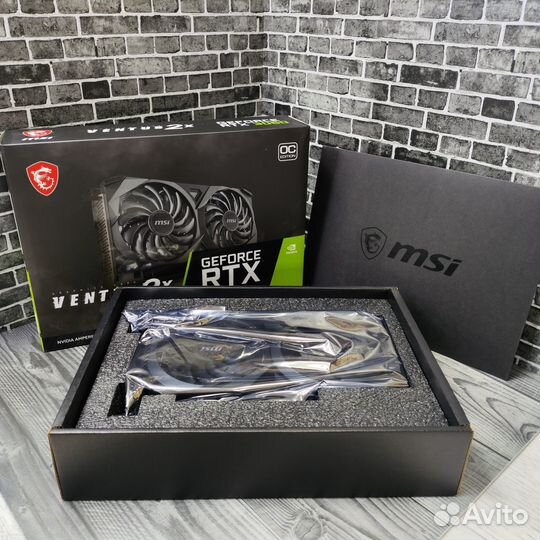 Видеокарта MSI GeForce RTX 3060 ventus 2X OC 12Gb