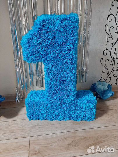 Объемная цифра 1