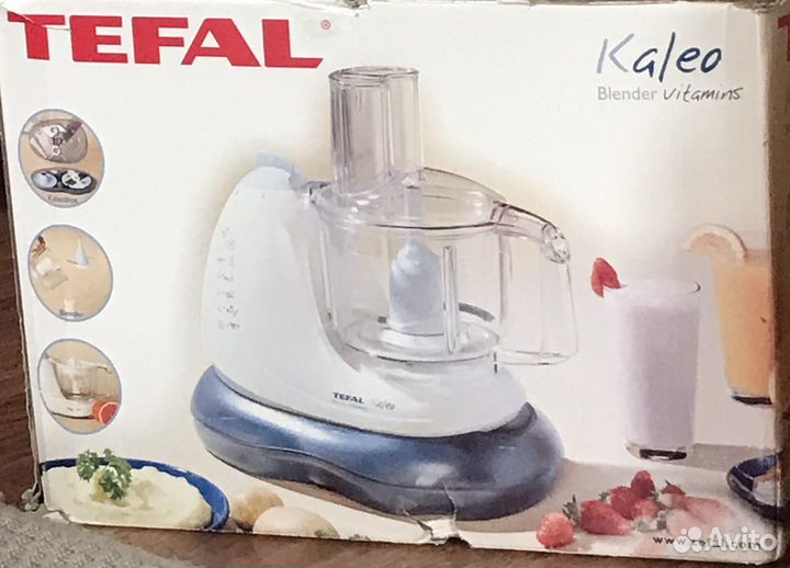 Кухонный комбайн, миксер, блендер tefal kaleo