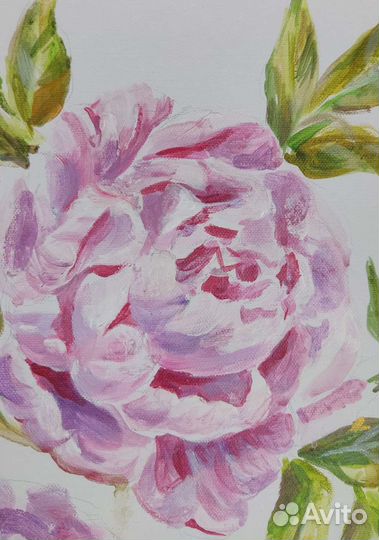 Картина акрилом на холсте