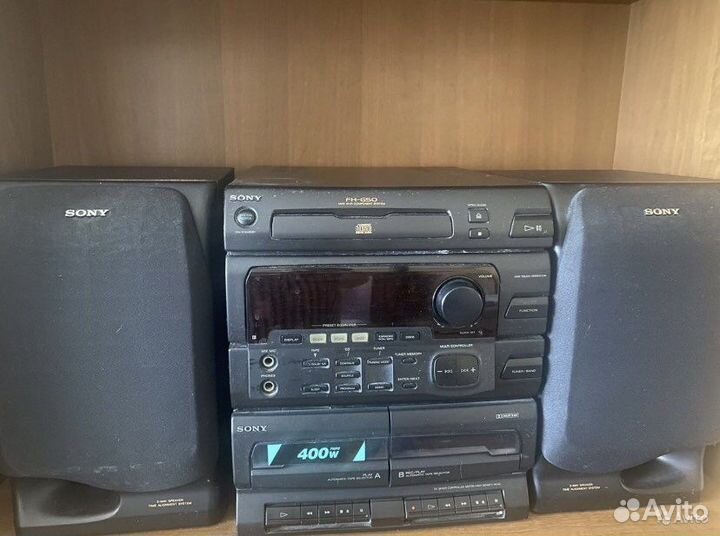 Музыкальный центр sony
