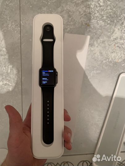 Часы apple watch 3 38 mm