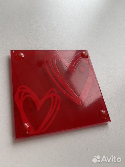 Стеклянная подставка под кружки-бокалы