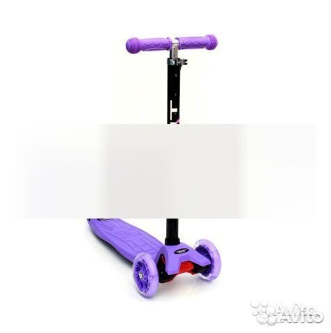 Самокат детский трехколесный triumf maxi flash