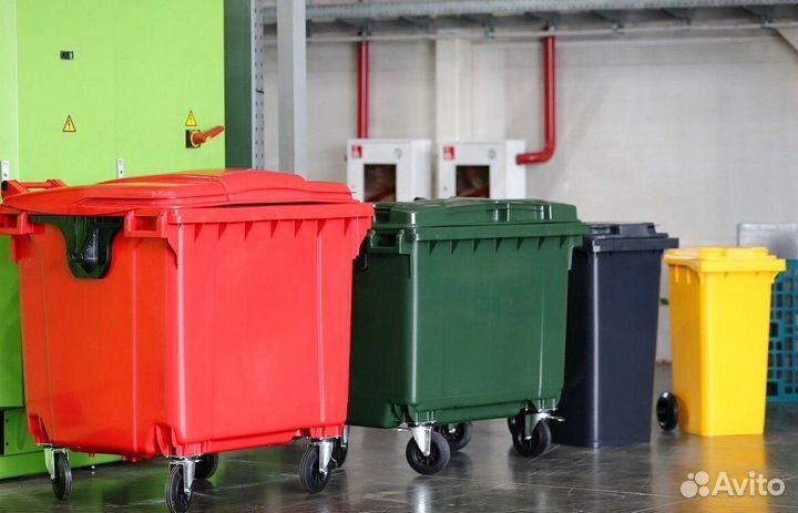 Пластиковый контейнер 1100л