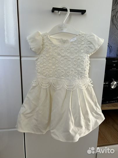 Нарядное платье для девочки 86-92
