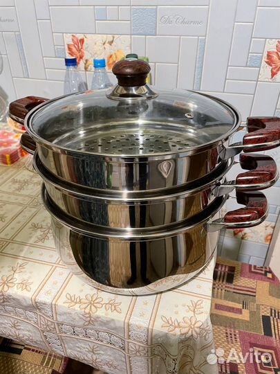 Кастрюля пароварка Bekker