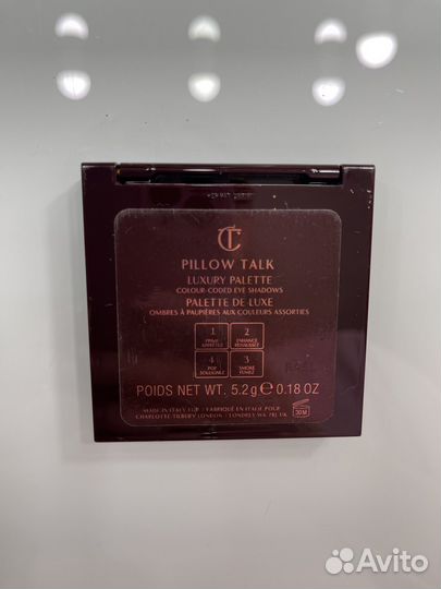 Палетка теней Charlotte Tilbury pillow talk