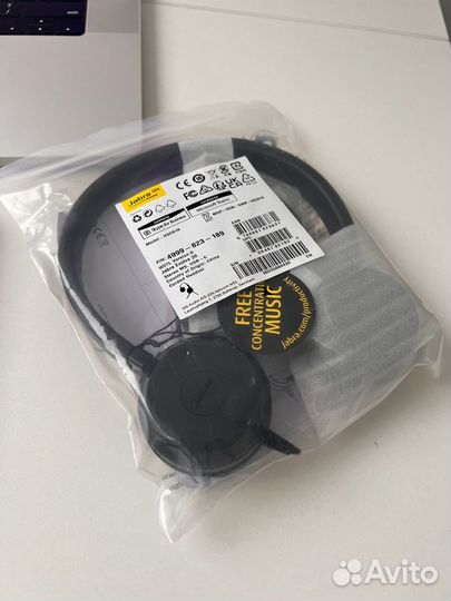 Гарнитура Jabra Evolve 20 Stereo MS, USB-C, новая