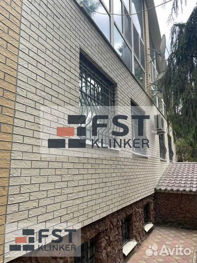 Гибкий кирпич на сетке с защитной пленкой «FST»