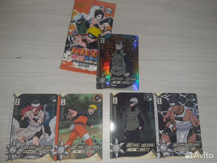 Коллекционные карты Наруто