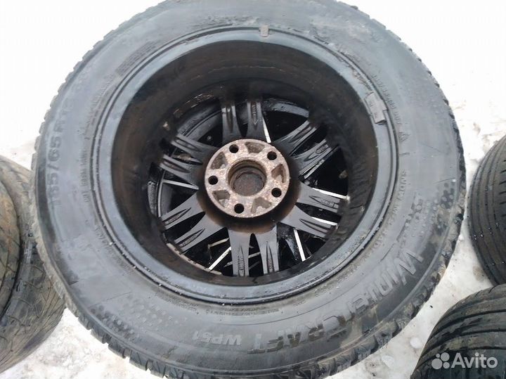 Диски с зимней резиной Mercedes R15 W169 W245 W168