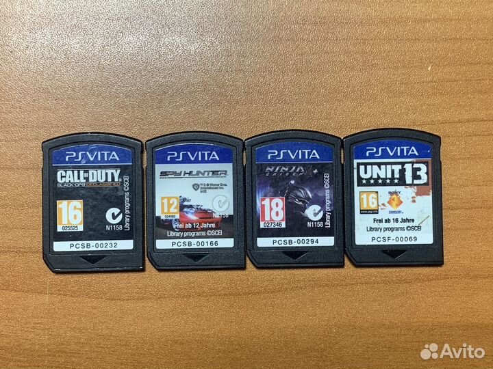 Картриджи для PS Vita