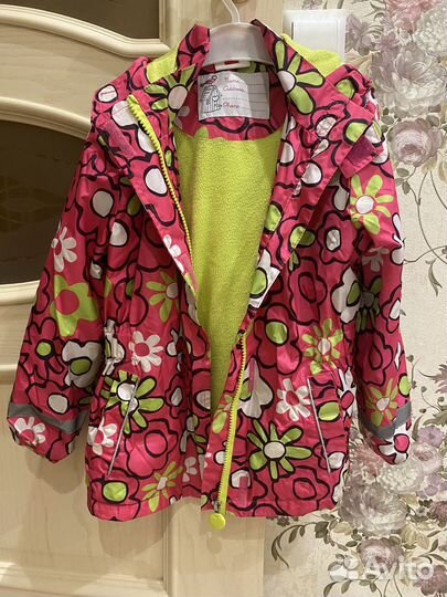 Ветровка для девочки 110 116 водонепроницаемая