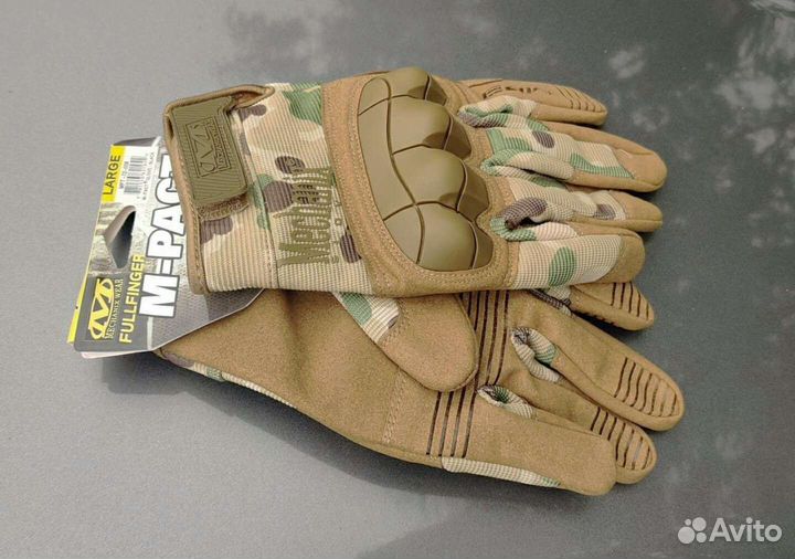 Тактические перчатки Mechanix M-pact 3, multicam
