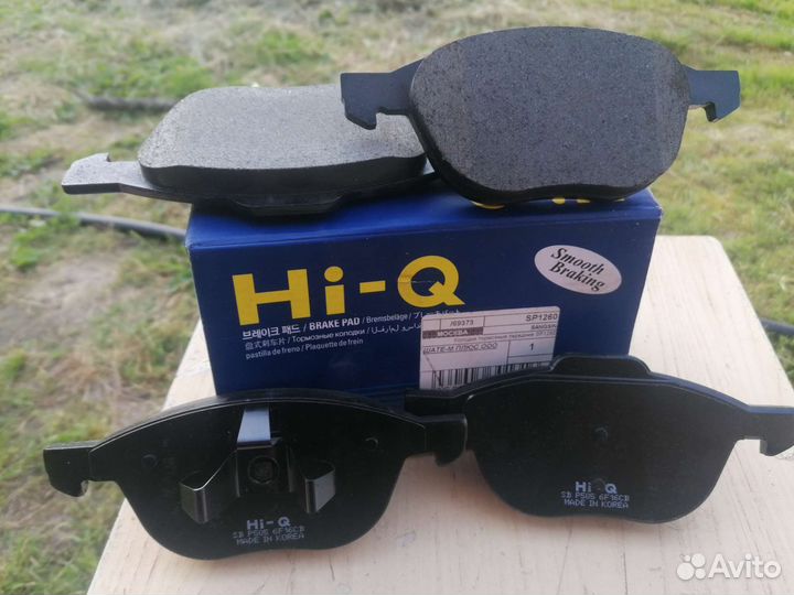 Тормозные колодки ford focus передние