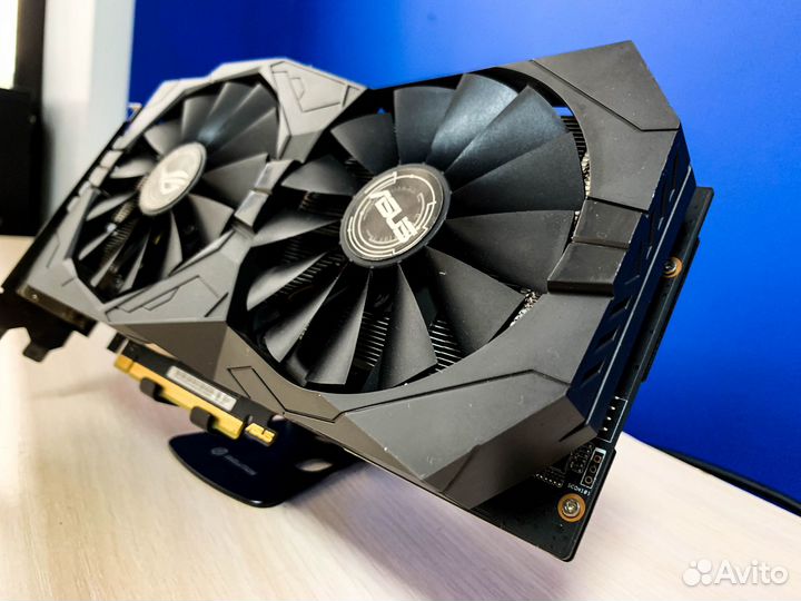 Видеокарта Asus GeForce GTX 1050 Ti 4Gb Rog Strix