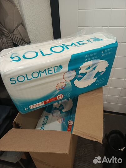 Памперсы для взрослых Solomed размер M