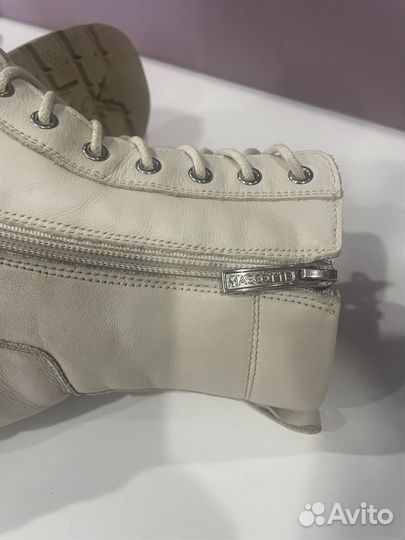 Ботинки кожаные зимние 37