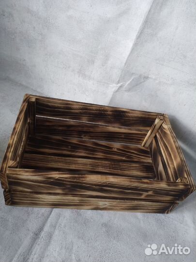 Ящик деревянный подарочный декоративный